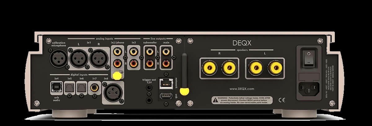 DEQX LS200-X rear panel